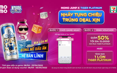 MOMO JUMP – TRÚNG TRÀN TRỀ QUÀ CHẤT TẠI 7-ELEVEN 😍