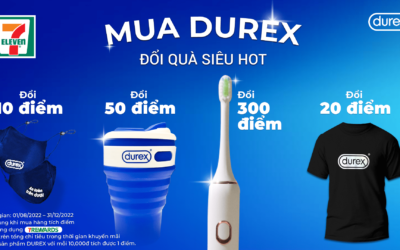 TÍCH ĐIỂM DUREX – ĐỔI NGAY QUÀ XỊN 🎁